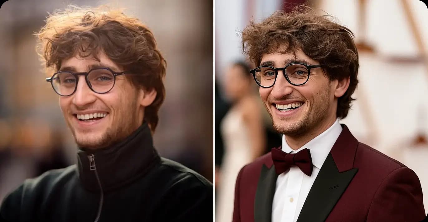 Glamour Photos - Free AI Glamour Photo, Celebrity Headshots & Old Hollywood Glamour Photos Generator - Before and After