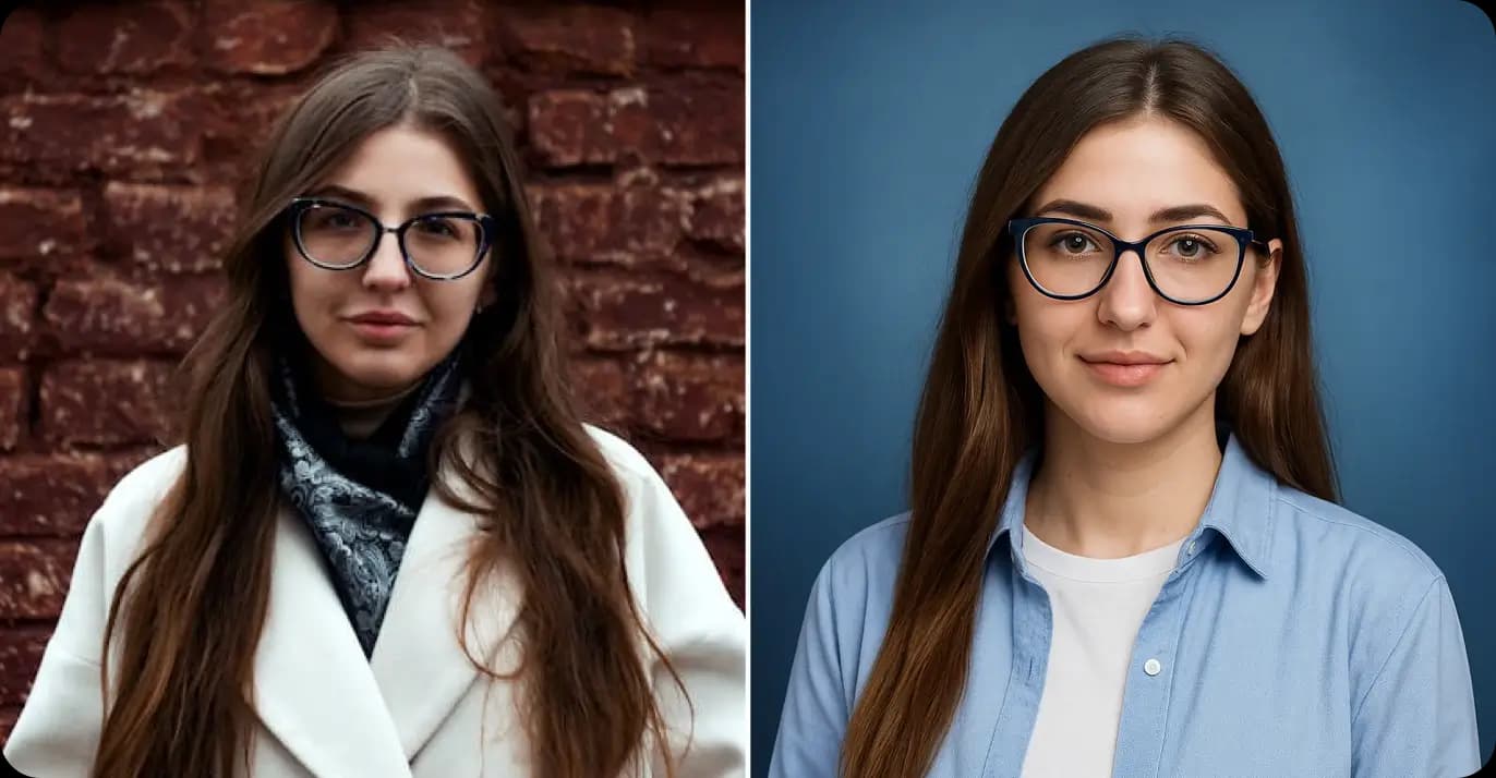 Corporate Headshots - American Corporate Headshot Generator & Business Headshot Maker - Before and After